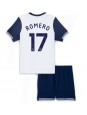 Tottenham Hotspur Cristian Romero #17 Hjemmedraktsett Barn 2024-25 Korte ermer (+ bukser)